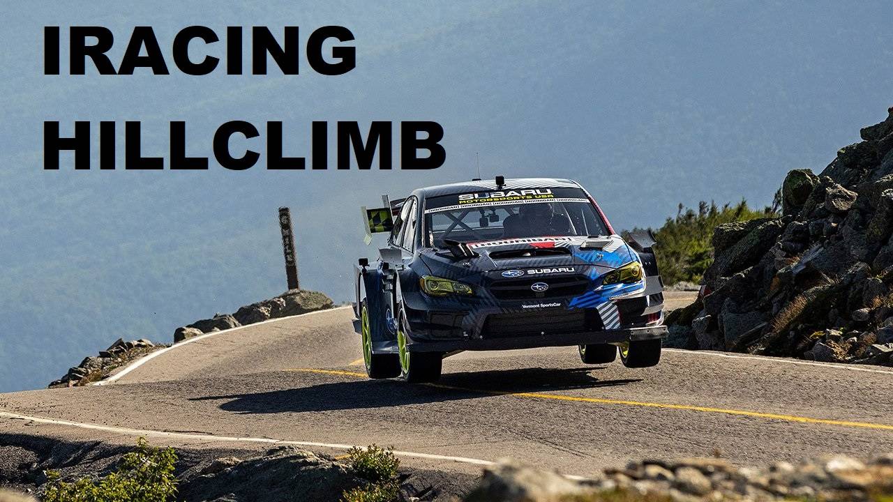 IRACING - PICO VR - Mount Washington Hillclimb - Descent (Subaru WRX Time Attack: 5.17.106)