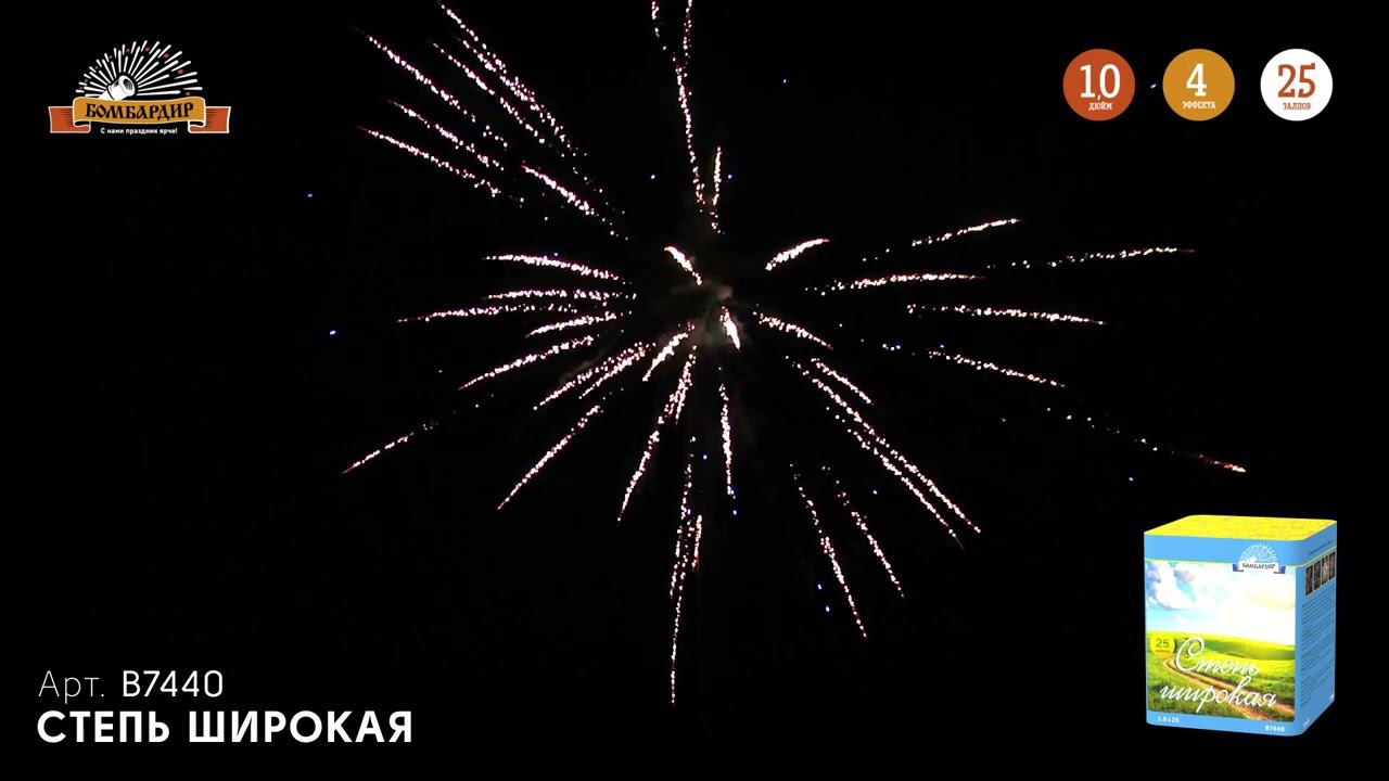 В7440 Салют "Степь широкая" смотреть онлайн