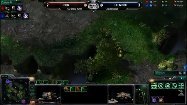 Leenock vs DRG Game 6: Baneling Drone Spread @MLG Providence 2011 смотреть онлайн