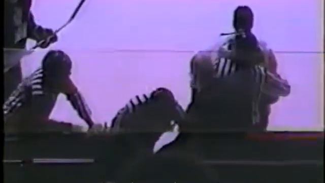 Jan 26, 1990 Bob Bassen vs Scott Gruhl Indianapolis Ice vs Muskegon Lumberjacks IHL смотреть онлайн