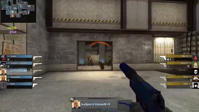 CS:GO EZ Delfín ACE in first round on Cache смотреть онлайн