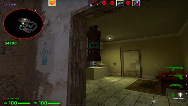 CSGO POV B1t (34-11) (Mirage) 𝙒𝙞𝙣 (16-9) / Faceit