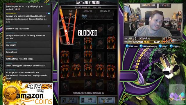 LAST MAN STANDING RAGE!! THE HARDEST LEVELS! | WWE SuperCard S4 смотреть онлайн