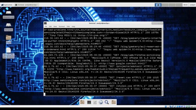 CCNA CYBERSECURITY OPERATIONS LAB | Reading Server Logs смотреть онлайн