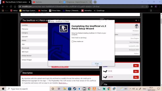 How To Install V1.3 Patch On StarWars Battlefront 2 (2005)
