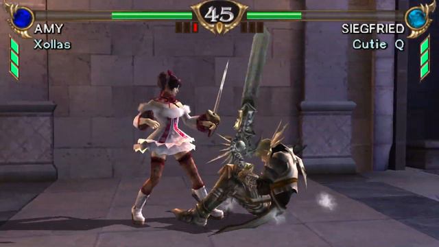 Soulcalibur: Broken Destiny (PSP Exclusive) - Playing Quick Match смотреть онлайн