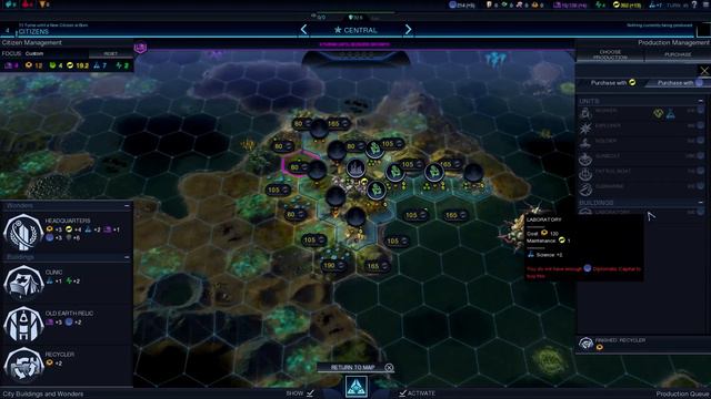 Civilization Beyond Earth - Rising Tide - Tutorial Part 3 смотреть онлайн