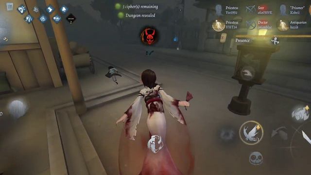 #3 Identity V - Geisha Duo Hunter ( Sae Kurosawa ) смотреть онлайн