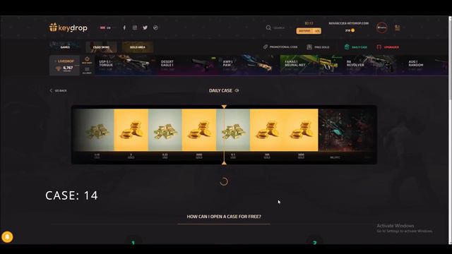 Opening 25 free cases on key-drop│IS IT SCAM│ смотреть онлайн