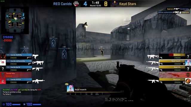 CS:GO BOTs - Keyd mawth vs RED Canids смотреть онлайн