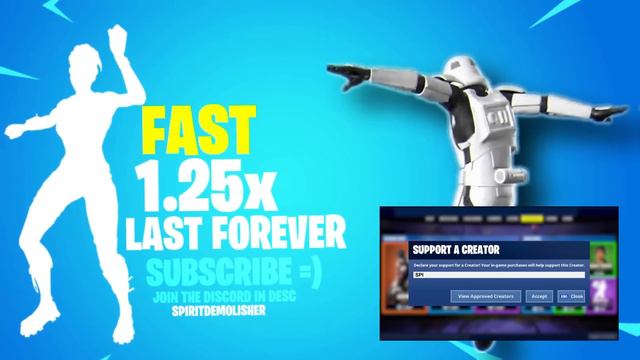 FORTNITE LAST FOREVER EMOTE AT DIFFERENT SPEEDS! (SLOW, NORMAL, FAST, VERY FAST...) смотреть онлайн