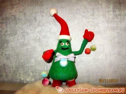 Как сделать елку своими руками смотреть онлайн