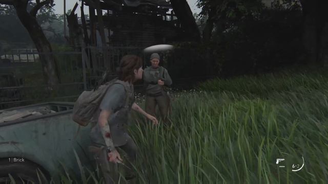 Ellie twirls her knife before using it (TLOU2) смотреть онлайн
