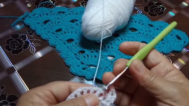 УЗОР КРЮЧКОМ-ВЕЕРОЧКИ. смотреть онлайн