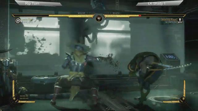 Rip Torn (Kung Lao) vs. LK Shady (Scorpion) смотреть онлайн