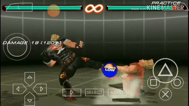 TEKKEN 6 PSP ANDROID Paul and Law combo смотреть онлайн