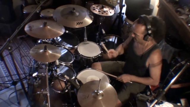 Freddy Poncin Drums Recording "Mafia" смотреть онлайн