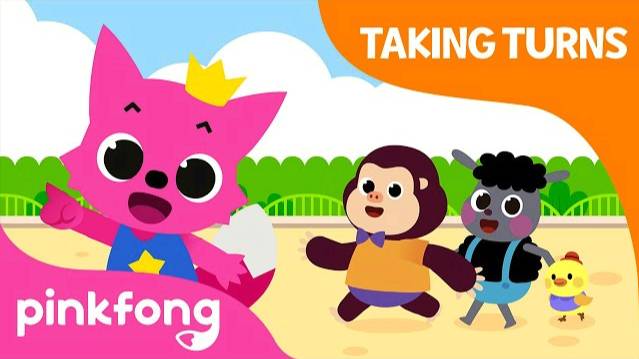 One by One | Taking Turns | Play Together | Good Habits | Pinkfong Songs for Children смотреть онлайн