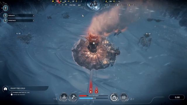 53 minutes of Frostpunk Gameplay - From the creators of This War of Mine смотреть онлайн