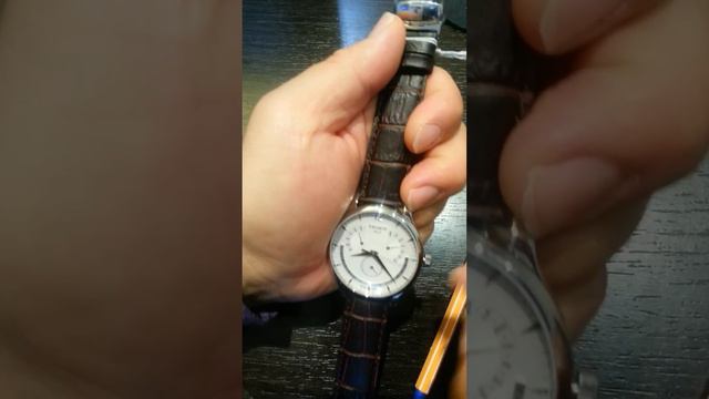 How To Set Tissot Tradition Perpetual Calendar Men's Watch With Leather Strap T063.617.16.037.00