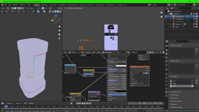 [Blender | Destiny 2 Model Ripping] Moving UVs into Image Space without Messing up Original UVs смотреть онлайн