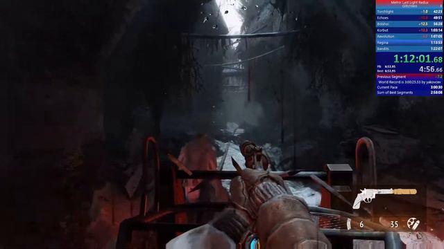 Metro Last Light Redux Стрим - Speedrun Glitchless% Миссия Депо Урон Не Регает! смотреть онлайн