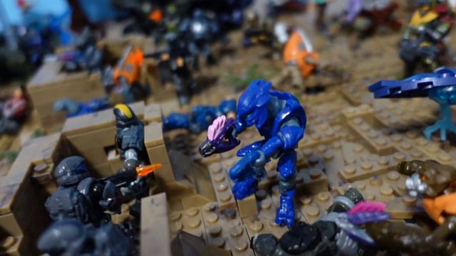 Halo Reach Noble Team (Halo Mega Construx MOC Diorama) Chronicles Series смотреть онлайн