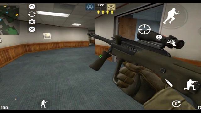 CSMOS v2.5 Beta Gameplay | By BiLL FLX | CS Source Android смотреть онлайн