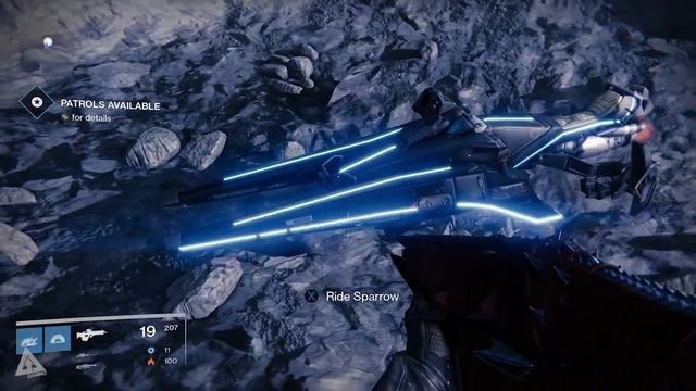 Destiny EV-34 Vector Infinite Sparrow Gameplay | Refer A Friend Tron Sparrow смотреть онлайн