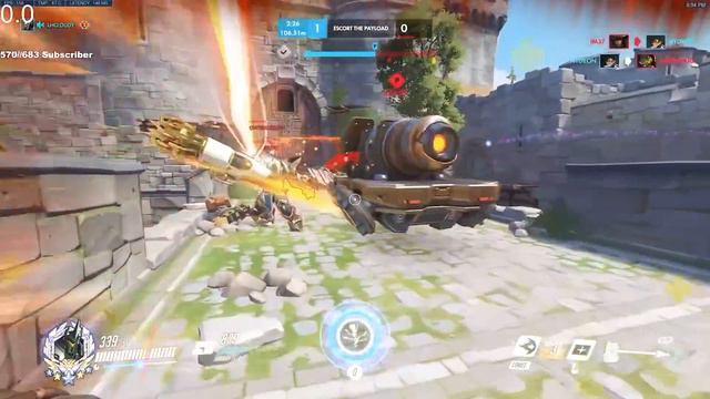 BEST OF LHCLOUDY - 900IQ REINHARDT GOD | Overwatch LHCloudy Montage смотреть онлайн