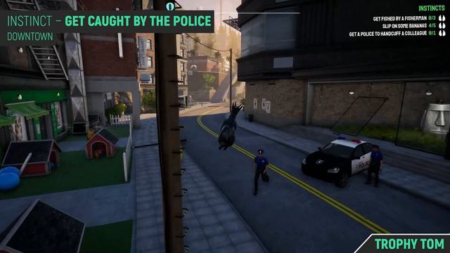 Goat Simulator 3 - Instinct - Get A Police To Handcuff A Colleague