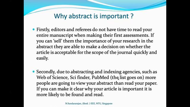 5 days workshop on "How to Improve your Research Skills?" by Prof. N Sundararajan - Day 3 смотреть онлайн