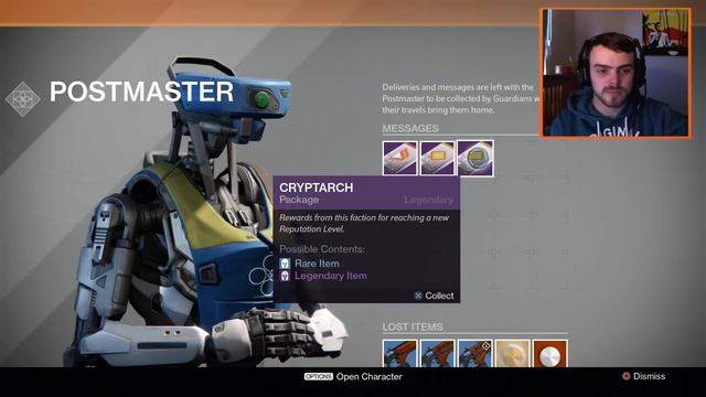 Destiny: "OPENING LEGENDARY POSTMASTER PACKAGES!" Destiny Postmaster Packages #4 (Destiny Gameplay) смотреть онлайн