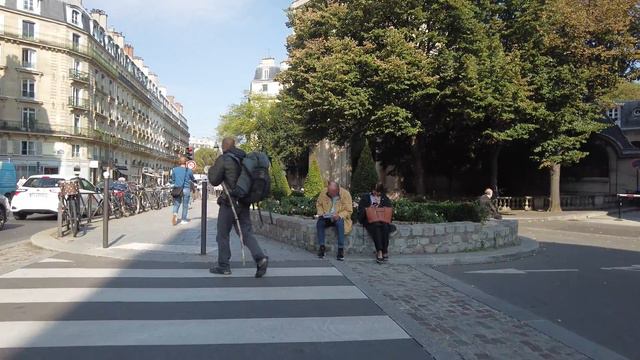 Jussieu ➡ Square Viviani - Walk in Paris смотреть онлайн