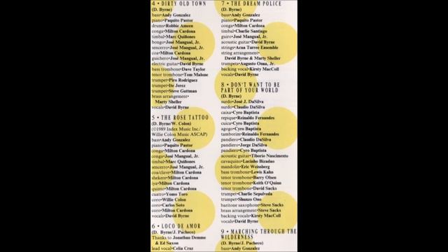 David Byrne 1989 Rei Momo radio special part 2 of 4 смотреть онлайн