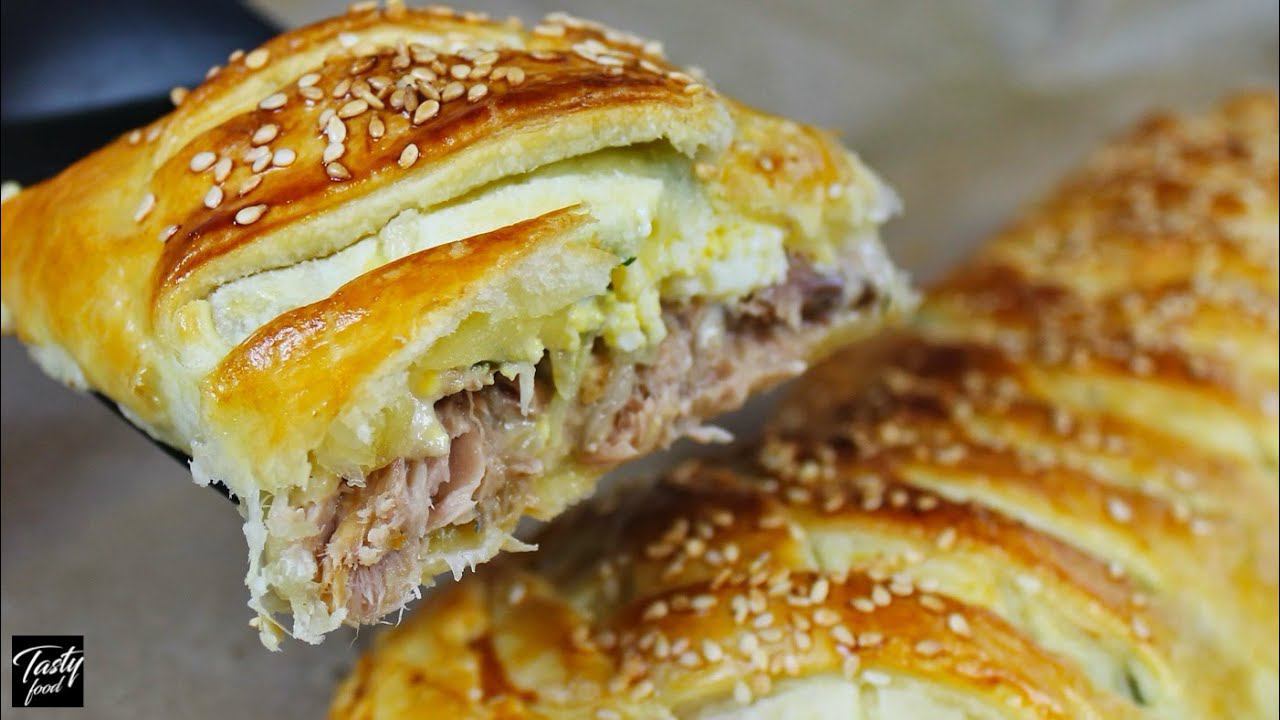 Обалденный РЫБНЫЙ ПИРОГ из самых простых продуктов! смотреть онлайн