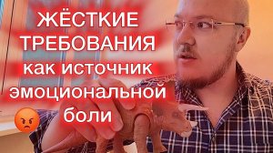 ЖЁСТКИЕ ТРЕБОВАНИЯ как источник эмоциональной боли