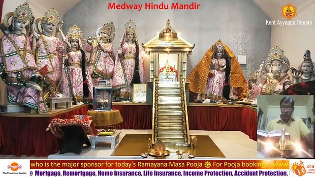 Kent Ayyappa Temple Ramayana Parayana Mahayajnam Day 19 - August 4, 2021 @ Medway Hindu Mandir смотреть онлайн