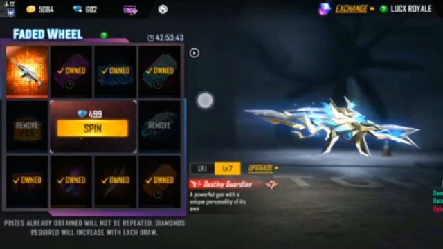 I Got New Evo Gun XM8 (Destiny Guardian)/Luck Royale/Free Fire. смотреть онлайн