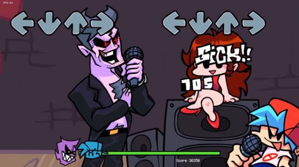 Friday Night Funkin' - Perfect Combo - Machine Gun Kiss Mod [HARD]