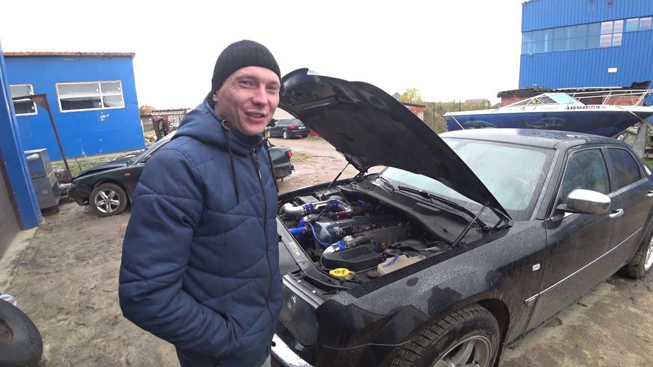 Немного подозрительный клиент Chrysler C300 2jz-gte.
