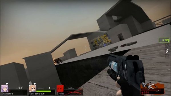 Left4Dead 2: Tanks Playground v2.1 Custom Map (Fail Compilation)