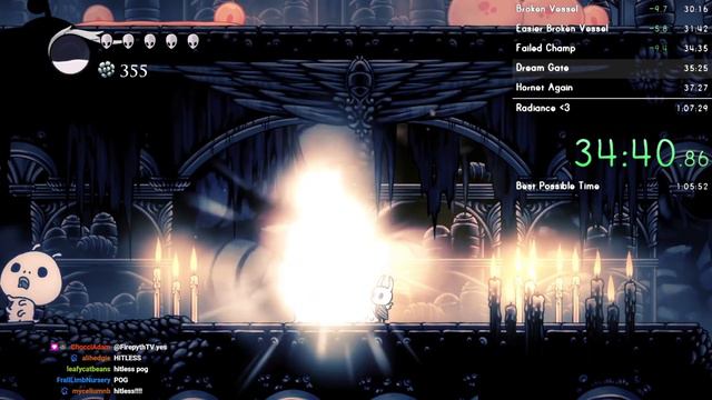 Hollow Knight - True Ending NMG - 1:06:44 смотреть онлайн