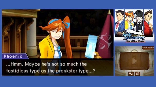 AA Phoenix Wright - Dual Destinies (30) My Two Dads смотреть онлайн