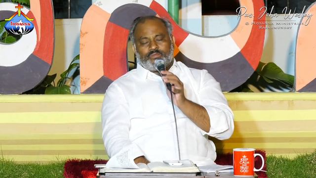ఆనందం యేసుతో ఆనందం.. Aanandam Yesutho - Pas.John Wesley anna Live Song 25-3-2020 смотреть онлайн
