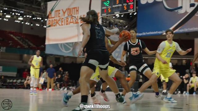 BRONNY JAMES FIRST GAME AS A JUNIOR AT EYBL ORLANDO! Team Final Shows No Fear! смотреть онлайн