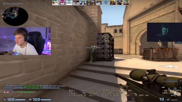 S1MPLE PLAYS FACEIT ON MIRAGE
