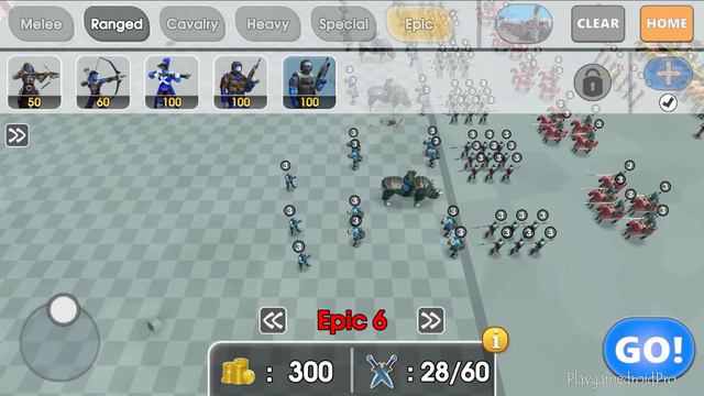 Epic Battle Simulator 2 - PVP in Epic Level 1-10 | Android Gameplay HD #10 смотреть онлайн