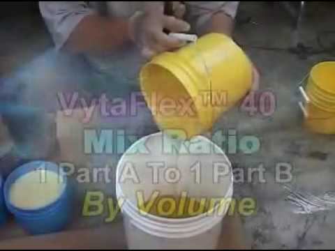 Concrete Casting  Moldmaking for a Concrete Sink