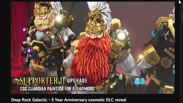 5th Anniversary DLC Reveal - DRG NEWS 02/02/2023 смотреть онлайн